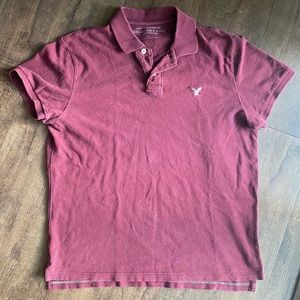 Maroon AE Polo shirt